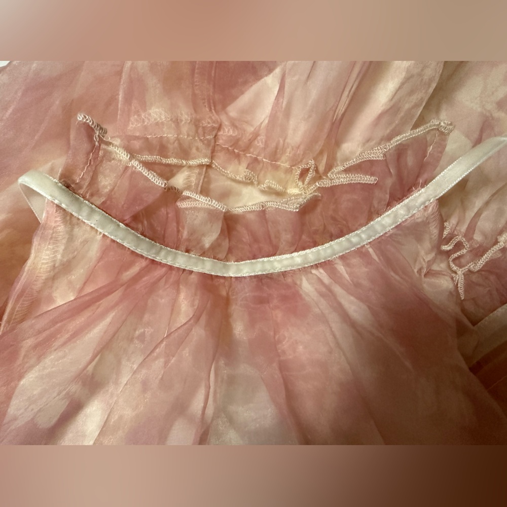Free People Sweet Serenade Floral Open Back Mini Dress in Bubblegum Pink - S - Picture 13 of 16